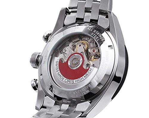 Oris Oris Artix 01 674 7661 4434-07 8 22 85, artelier швейцария мужские часы на браслете нержавеющая сталь боковой вид
